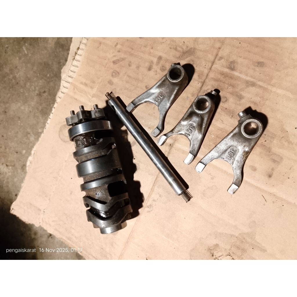 botolan rasio drumshaft yamaha jupiter mx new 5speed original