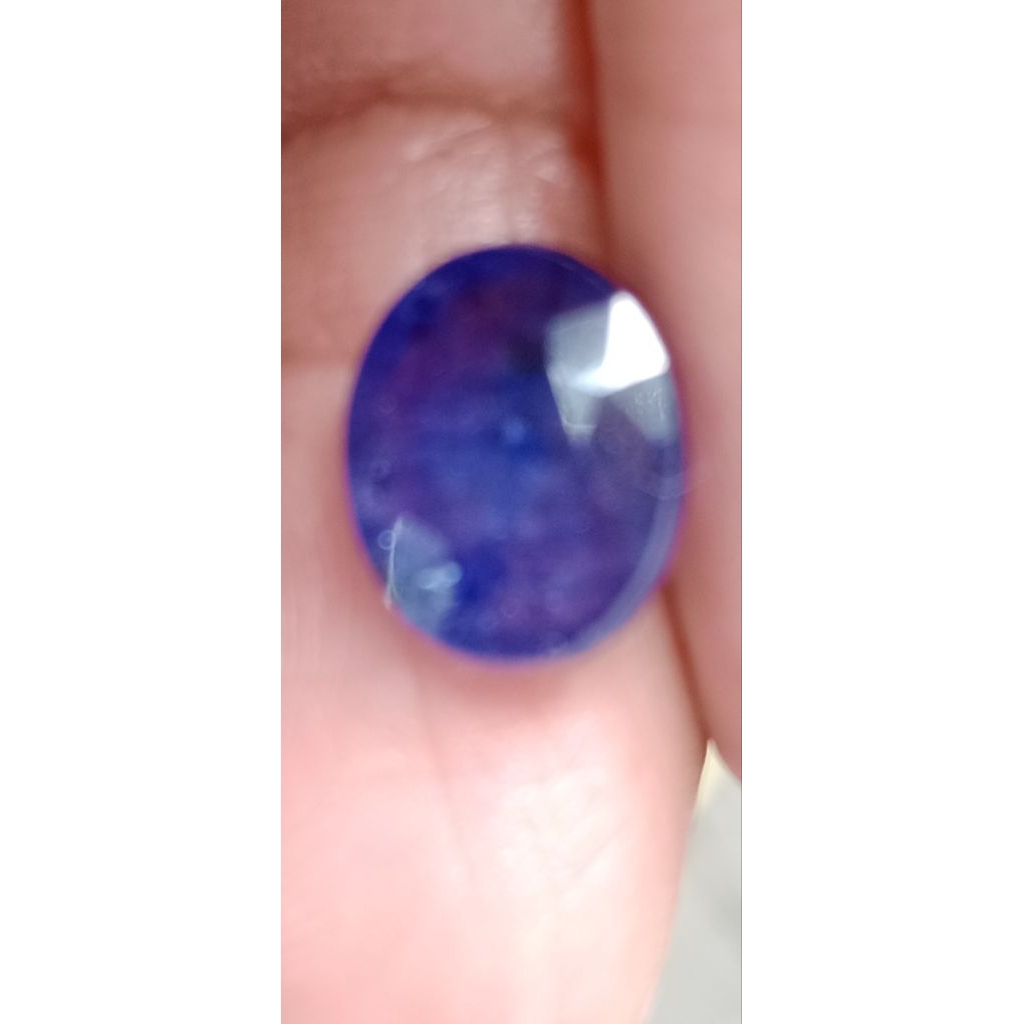 batu permata natural blue safir afrika kode 597