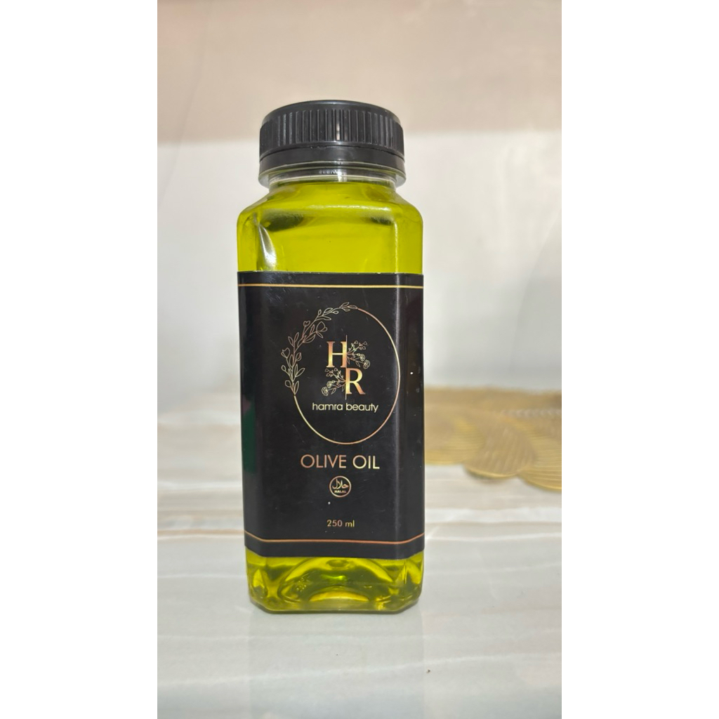 (NO DUS )Olive OiL by Hamra Beauty Pemutih kulit pelembab kulit tubuh sehat glowing