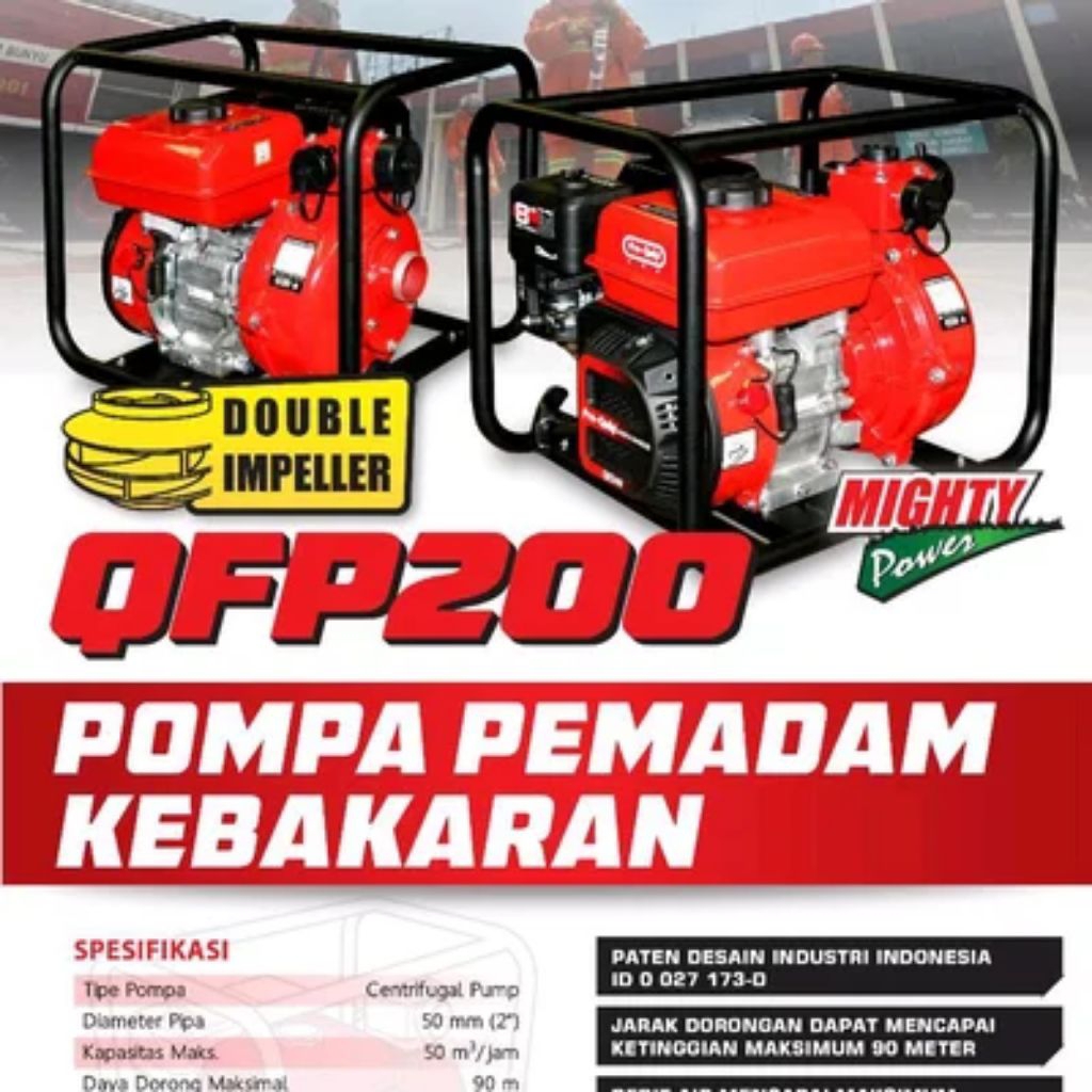 Pompa AlkonPemadam PRO-QUIP Double Impeller
