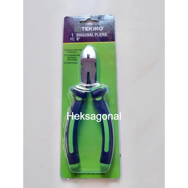 Tekiro Tang Potong 6inch Tang Kabel 6inch Knip Diagonal Cutting Plier BPN