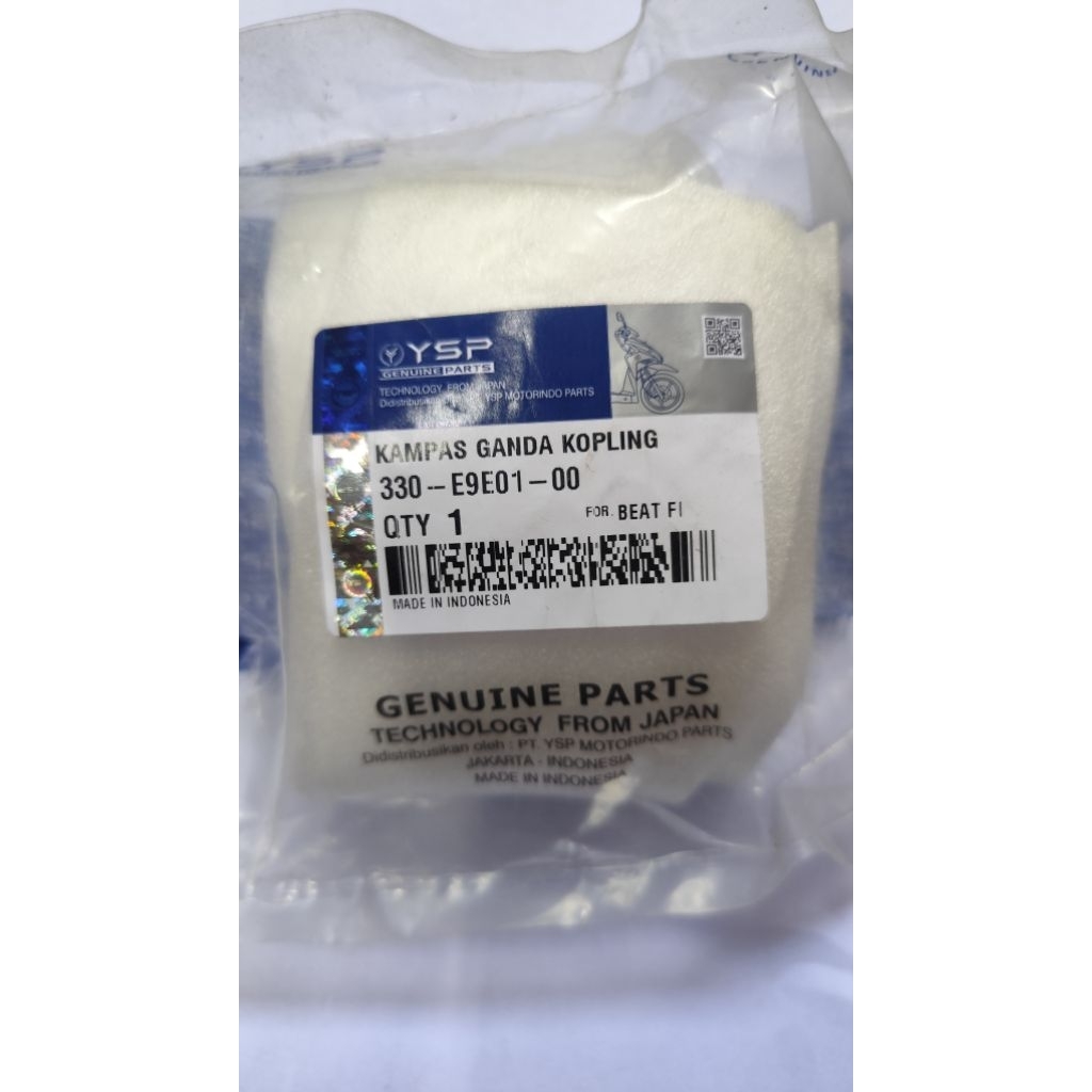 Kampas Ganda YSP FCC Beat fi 2013-2015 Scoopy fi Spacy fi Vario 110 fi Starter kasar