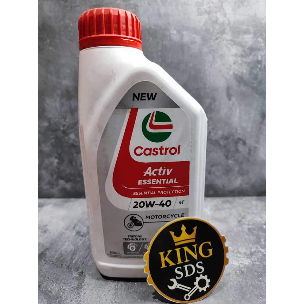 CASTROL ACTIV ESSENTIAL  20W40 800ML OLI MOTOR BEBEK