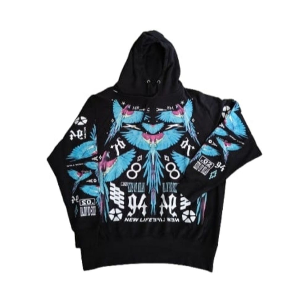 Locker Room Hoodie MARCELO BURLON Blue
