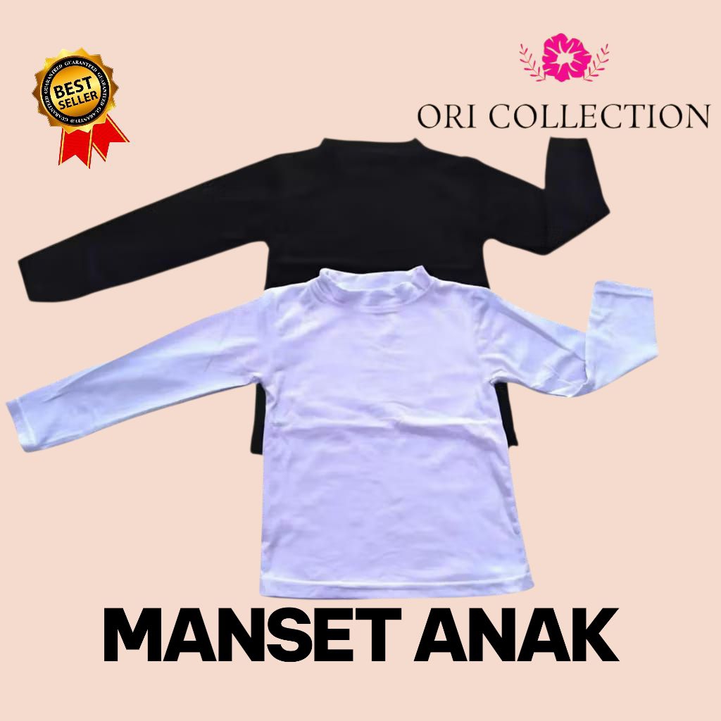 Baju Manset Anak Perempuan 2-16 Tahun Bahan Spandek Lembut Dan Nyaman