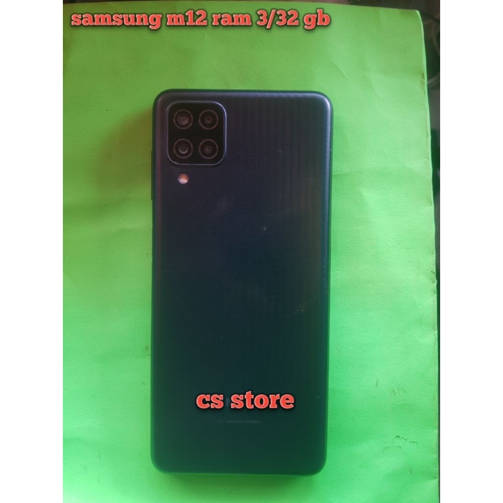 samsung m12 ram 3/32 gb original