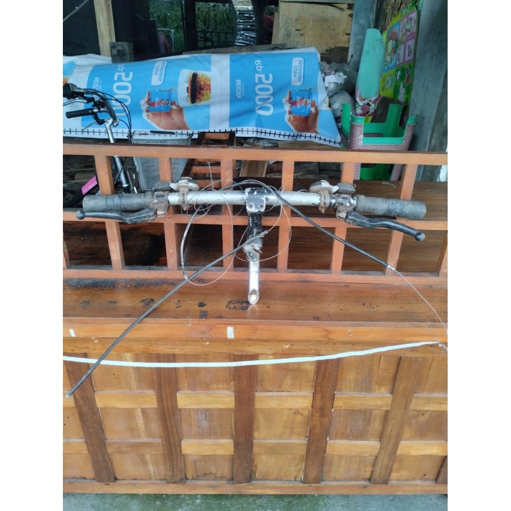 stang stem dan Pegangan sepeda Federal Original Copotan
