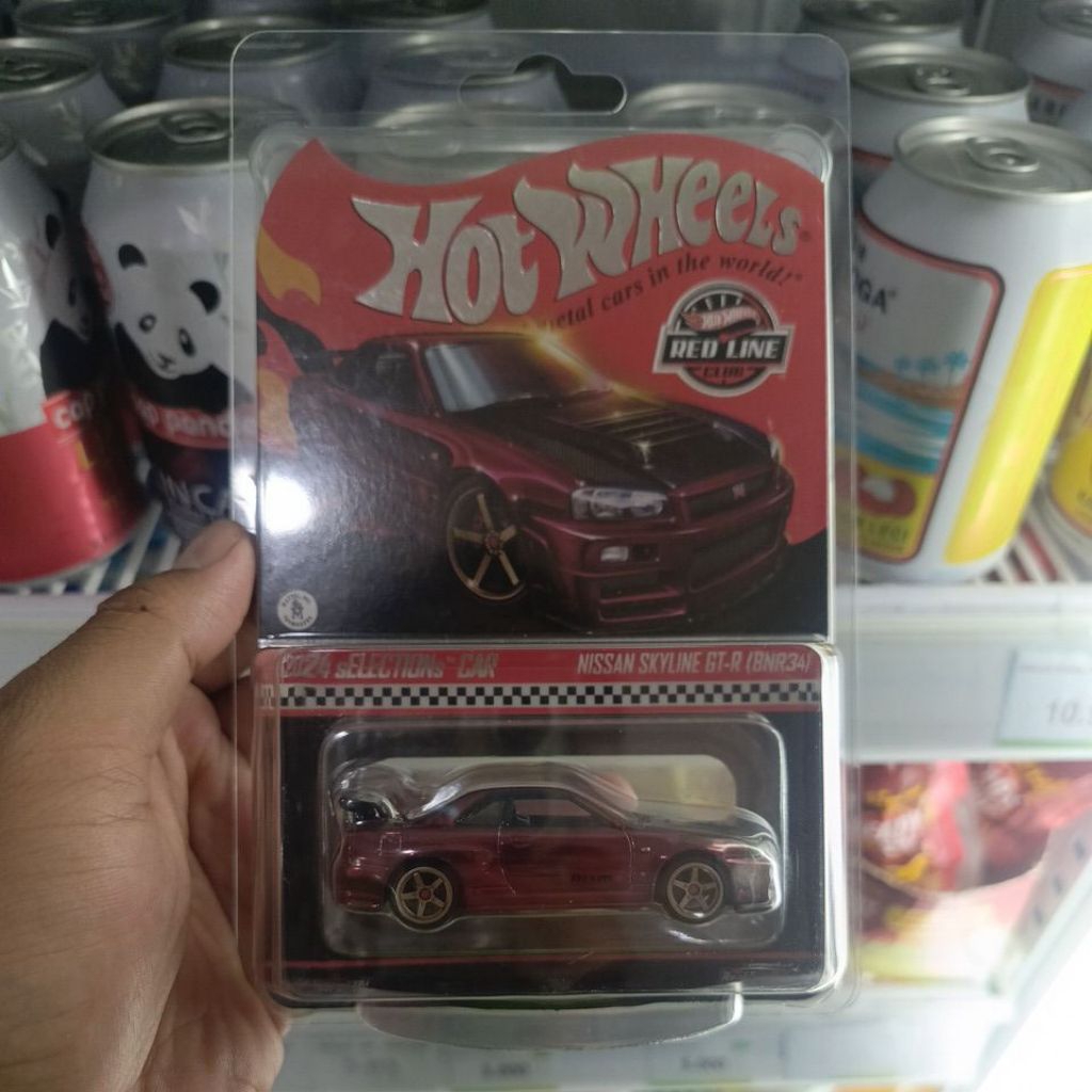 Hotwheels RLC nissan Skyline GT-R (BNR34)