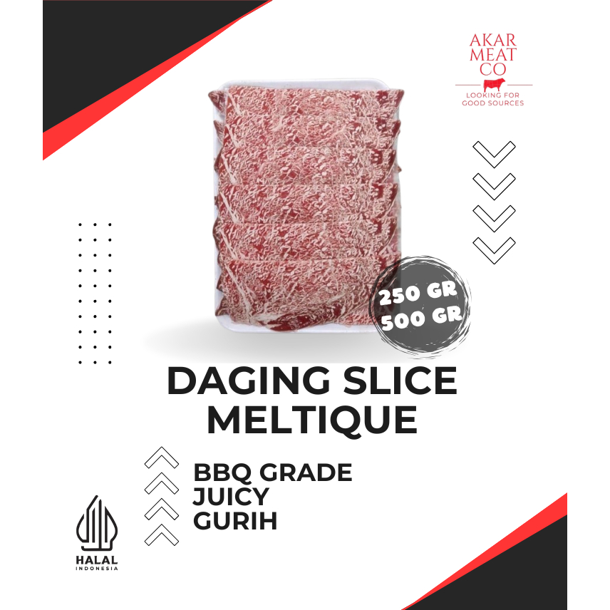 Daging Slice Wagyu Meltique Daging Meltik