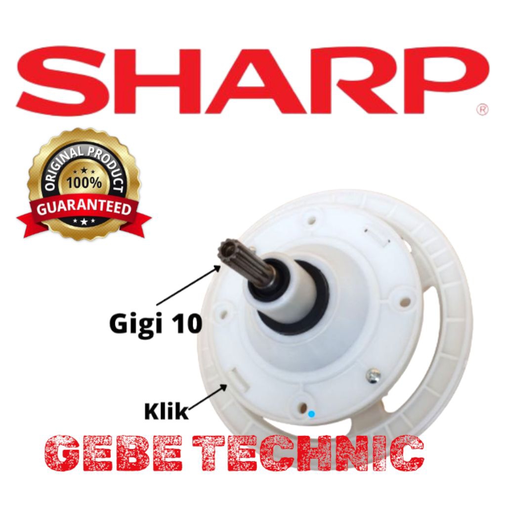 Gear Box sharp mesin cuci ES-T95CR mesin cuci es-t 95cr gearbox est 95cr