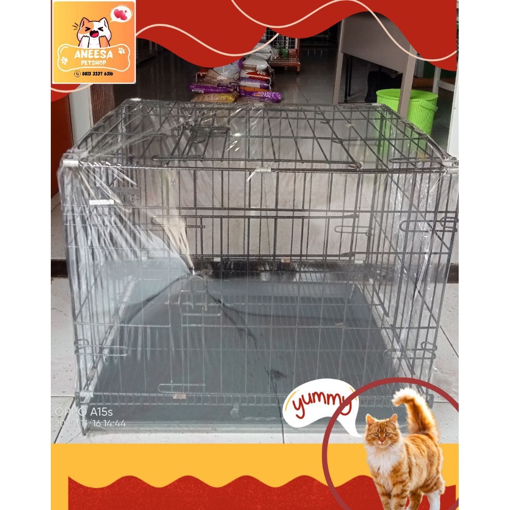 kandang kucing Acis sedang