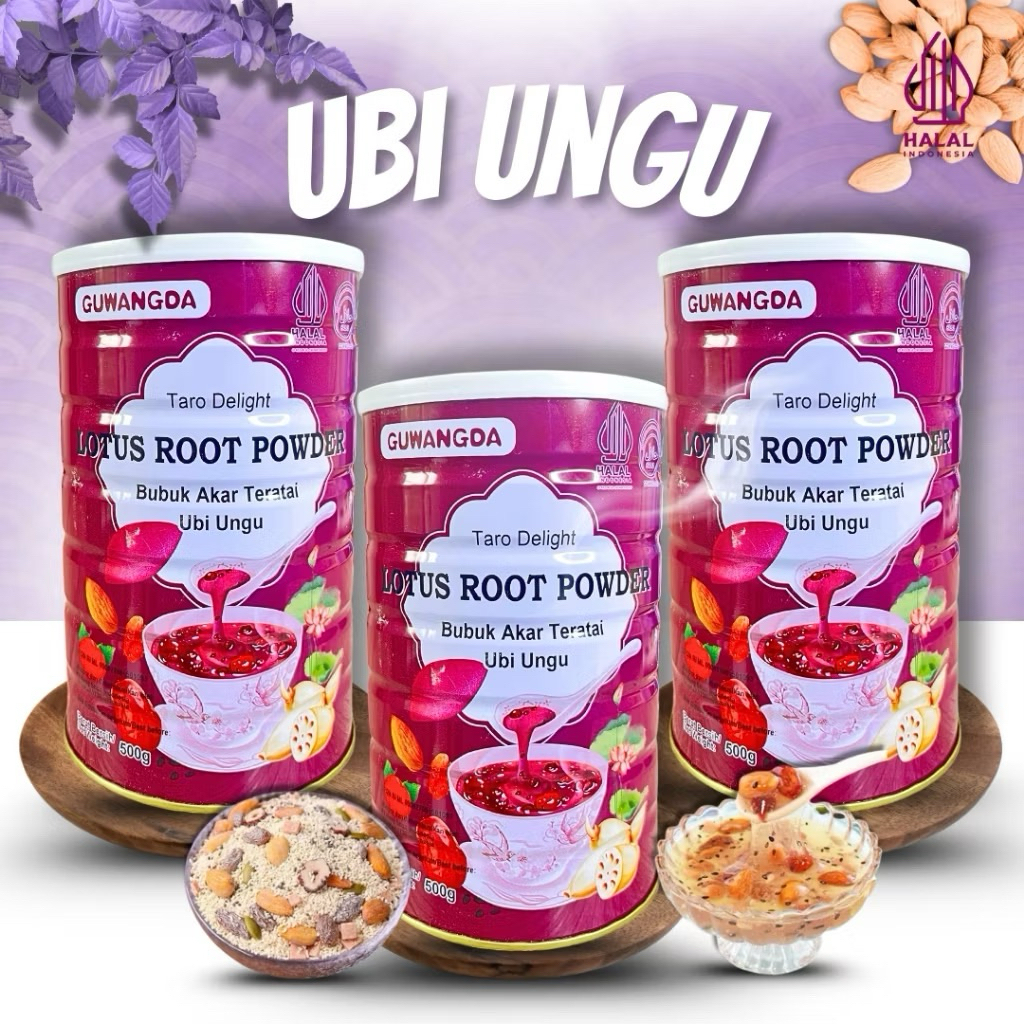 Lotus Root Powder Bubuk Teratai Fruit And Nuts 500gram