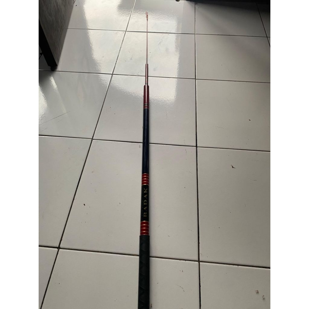 tegek gamaru badak ukuran 250 sudah lilit ujung spek galatama lele