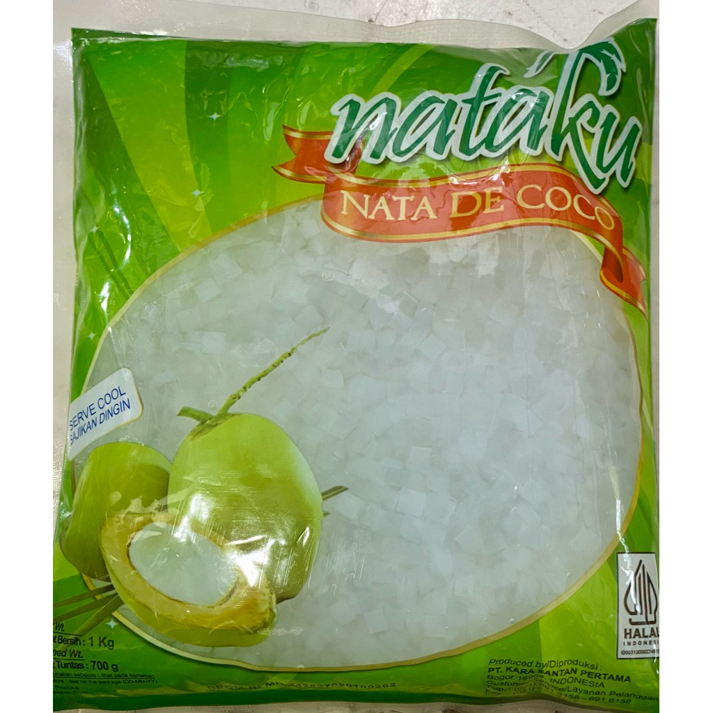 nataku nata de coco jelly dadu kotak kecil kecil cocok untuk isian es campur dan es teler buko es bu