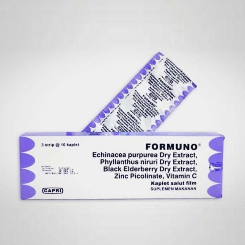 Formuno Box isi 30 Tablet Vitamin Suplemen Kesehatan