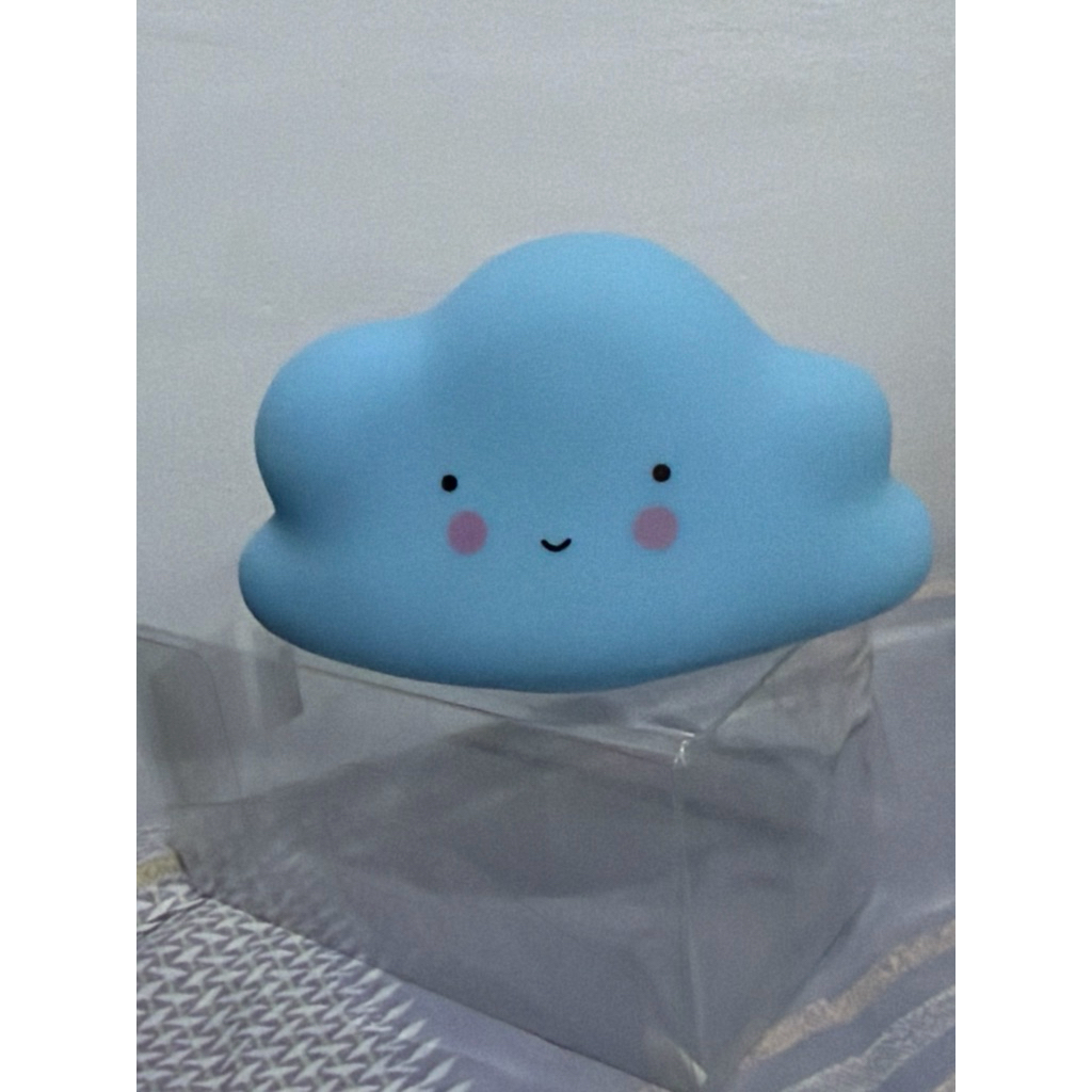 Lampu Tidur Biru Mr Diy