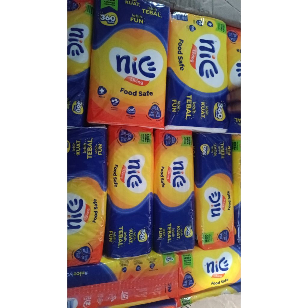 TISU TISSUE NICE NICE TISSU MURAH TISSUE NICE 360 TERBARU NICE TISSUE TERBARU