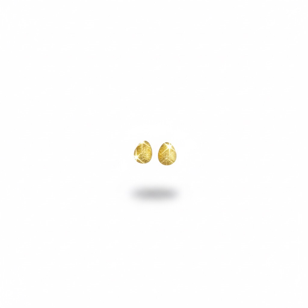 anting bulat polos mimosa