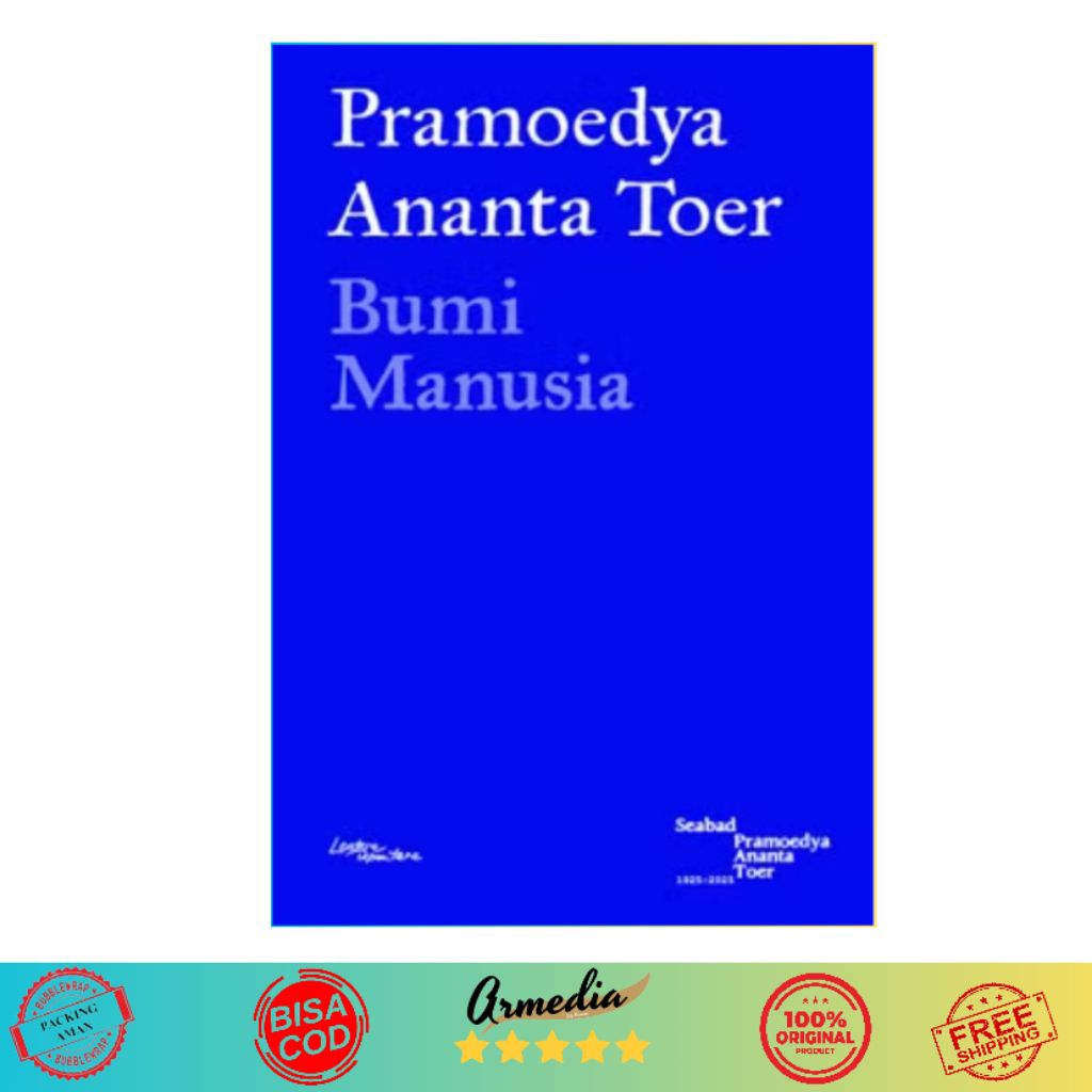 Pramoedya Ananta Toer Buku Bumi Manusia (Lentera Dipantara)