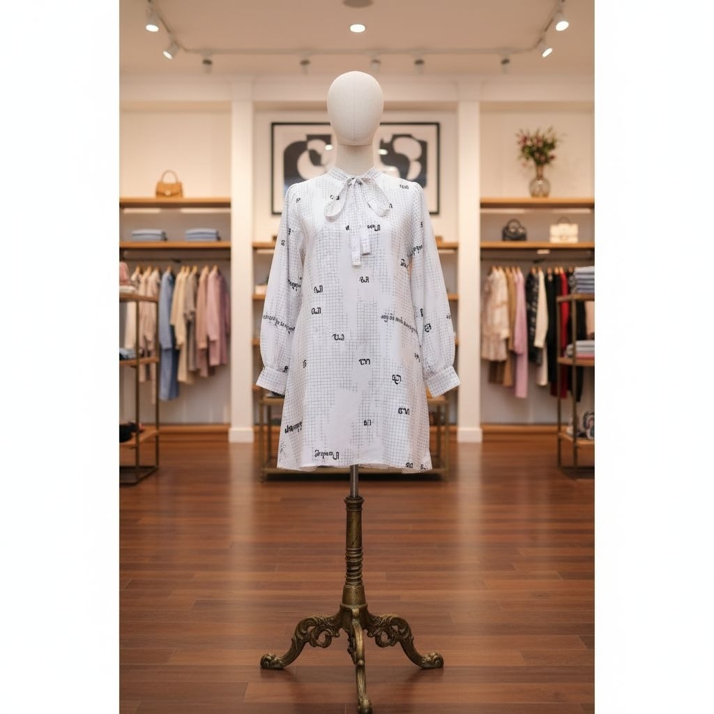 ZM Zaskia Mecca - Tunik Blouse Print Unik