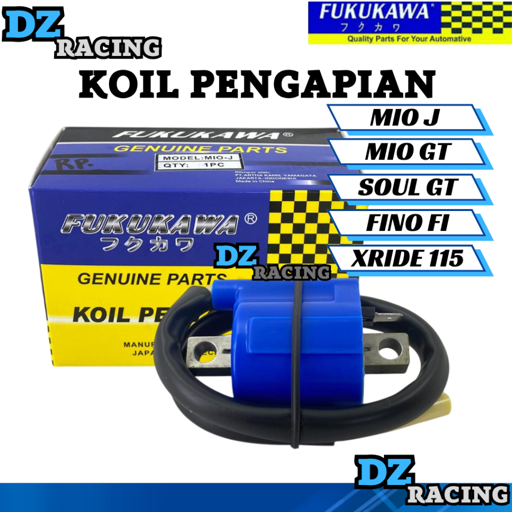 Koil Penyala Standar Racing MIO J MIO GT SOUL GT FINO FI X RIDE 115 Coil Original Fukukawa