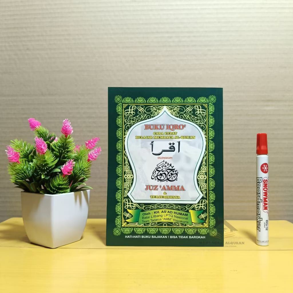 Buku IQRO Bendel Besar Plus Juz Amma dan Terjemah