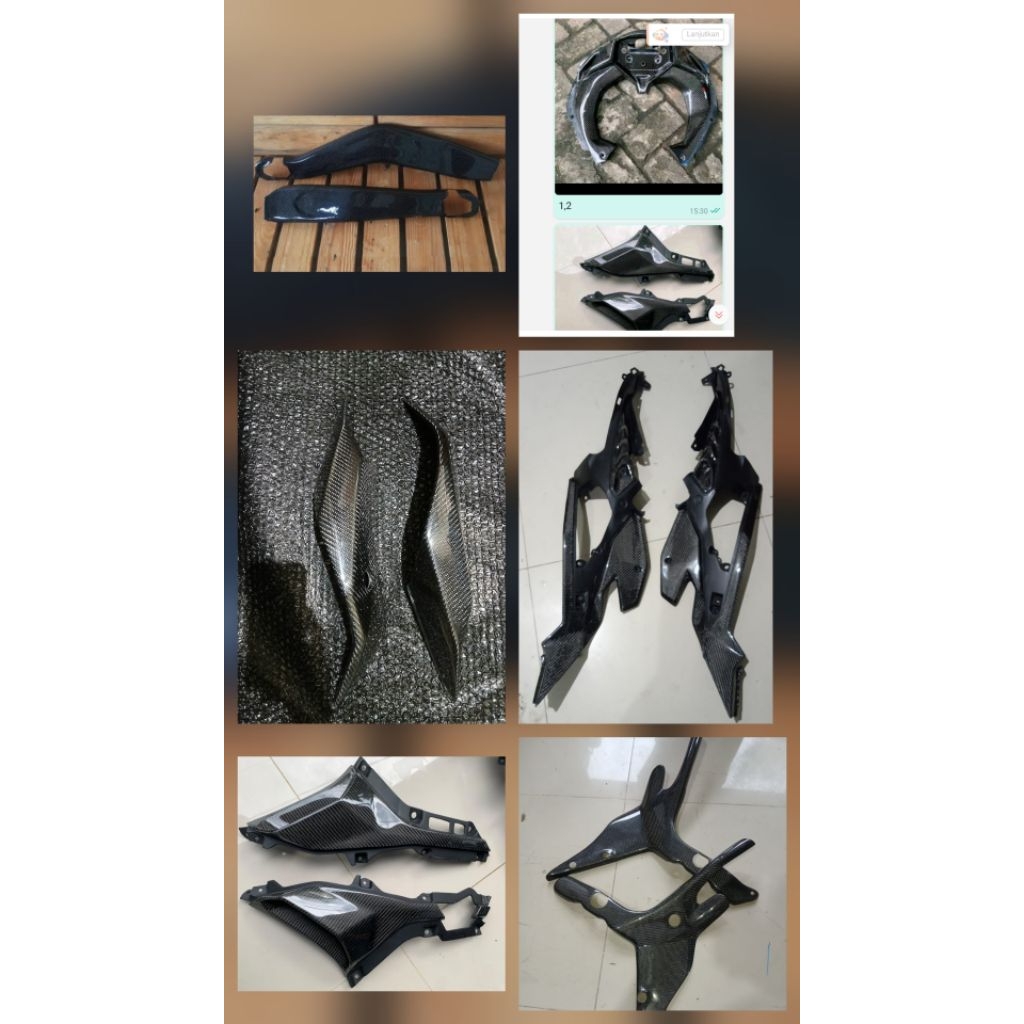 part carbon kawasaki zx25r