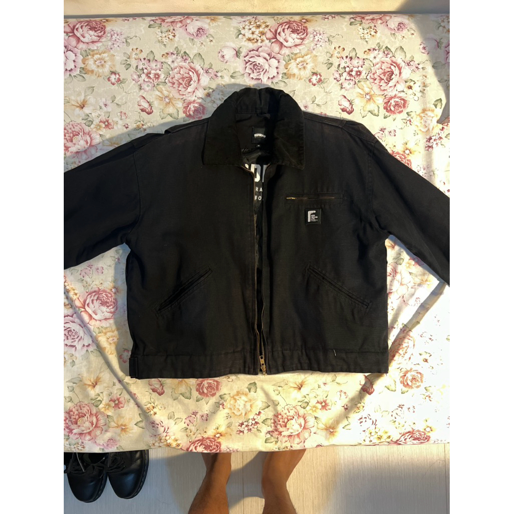 Redwood BK2309 DTRT Jacket Boxy Fit jaket tebal hitam riding