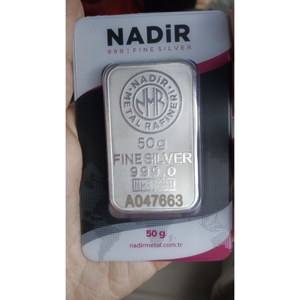 Perak Nadir 50 gr / Silver Nadir 50 gr