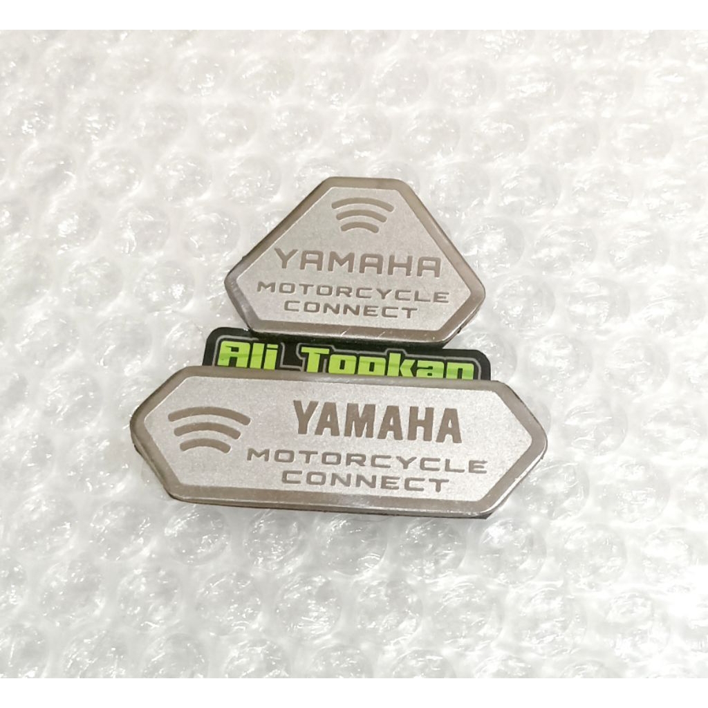 Emblem stenless Yamaha Y-connect Nmax Aerox fazzio freego