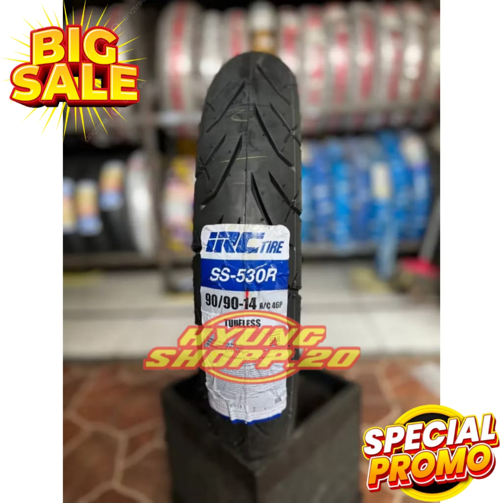 Ban Metik IRC Tubeles Ring 14 Matic Berkualitas