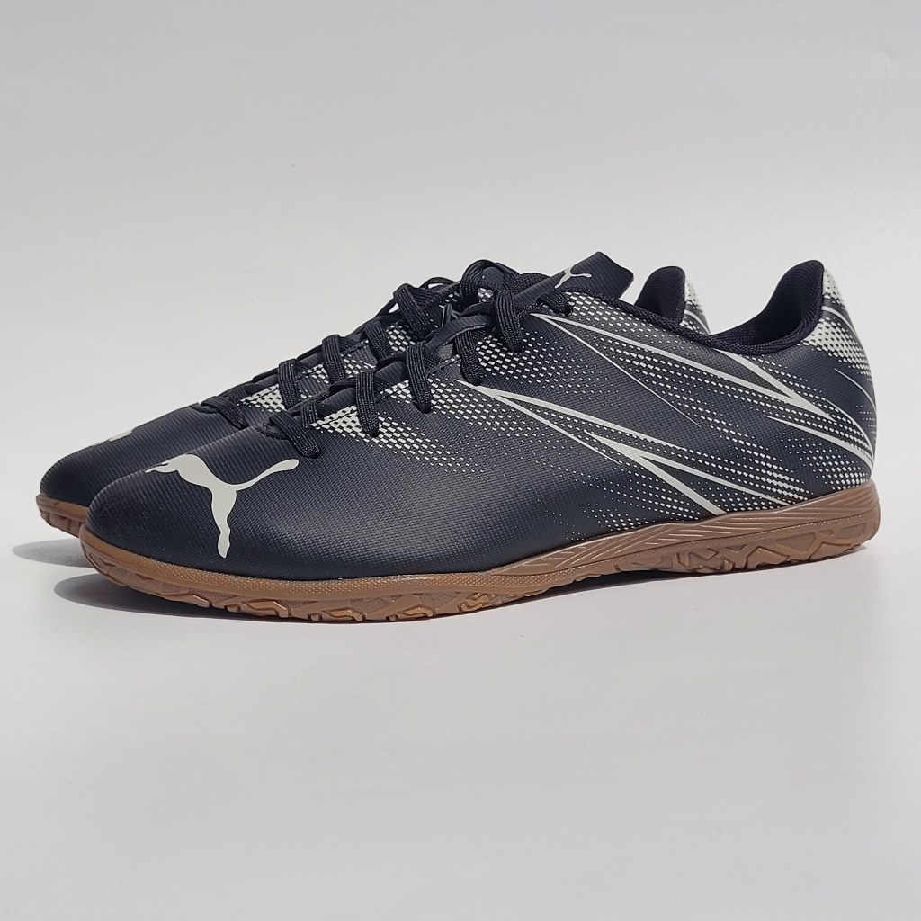Puma Attacanto IT Sepatu Futsal Original 100% Ori BNIB Black Hitam Soccer Football Indoor