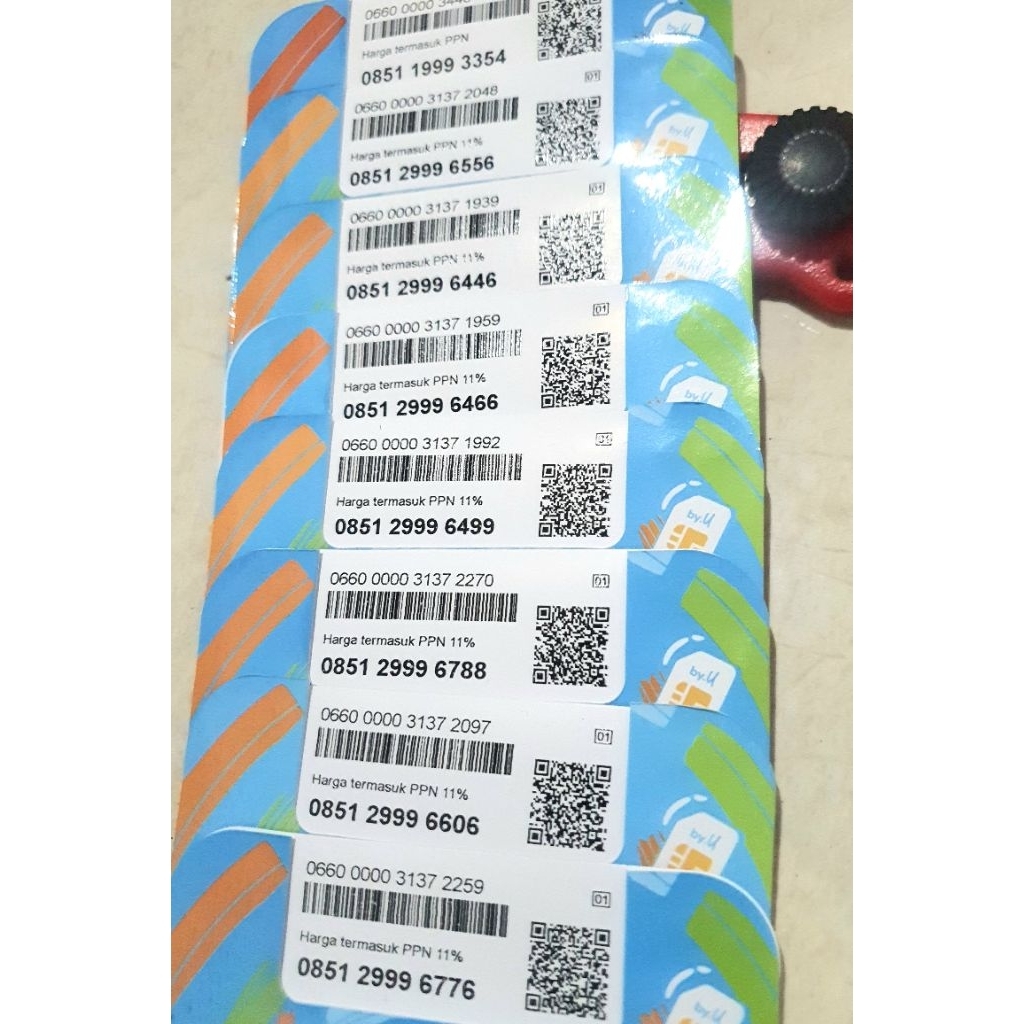 nomer cantik byu 12999