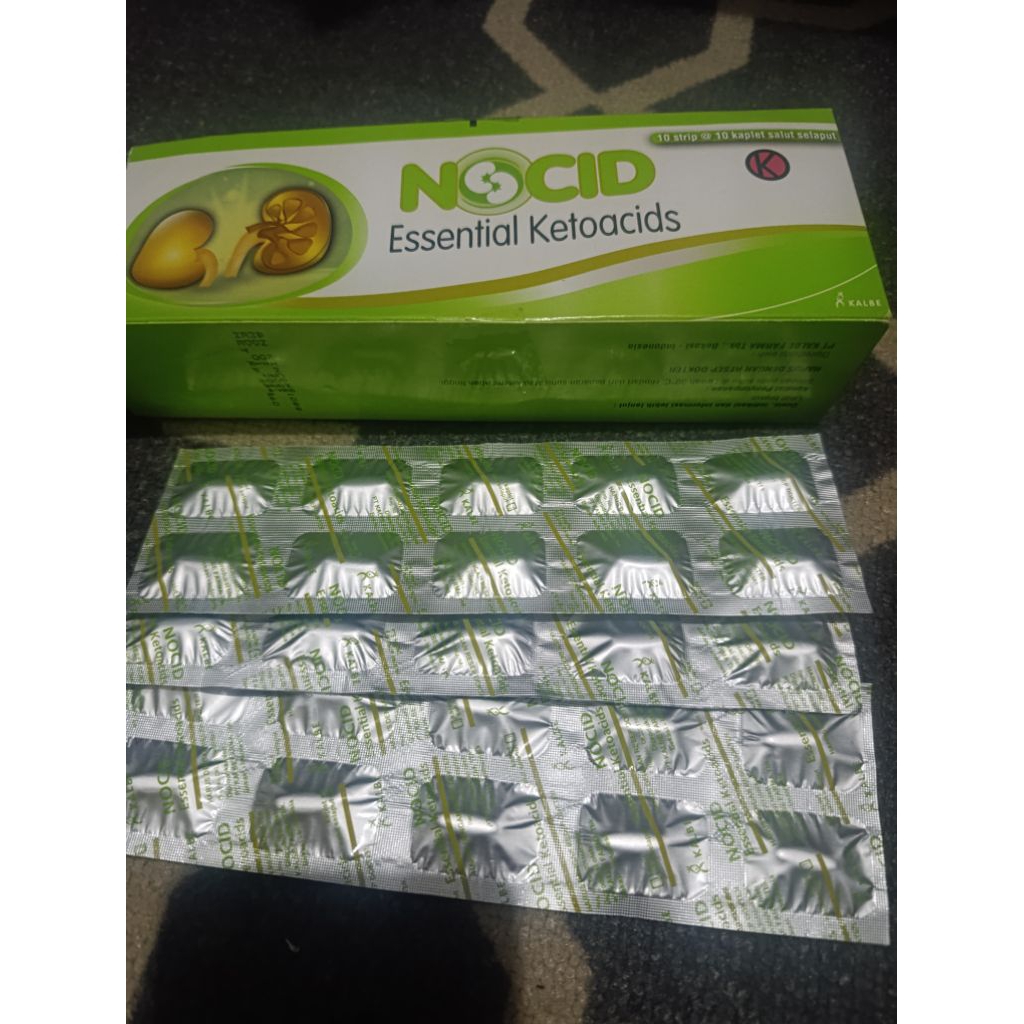 NOCID STRIP 10 KAPLET suplement ginjal