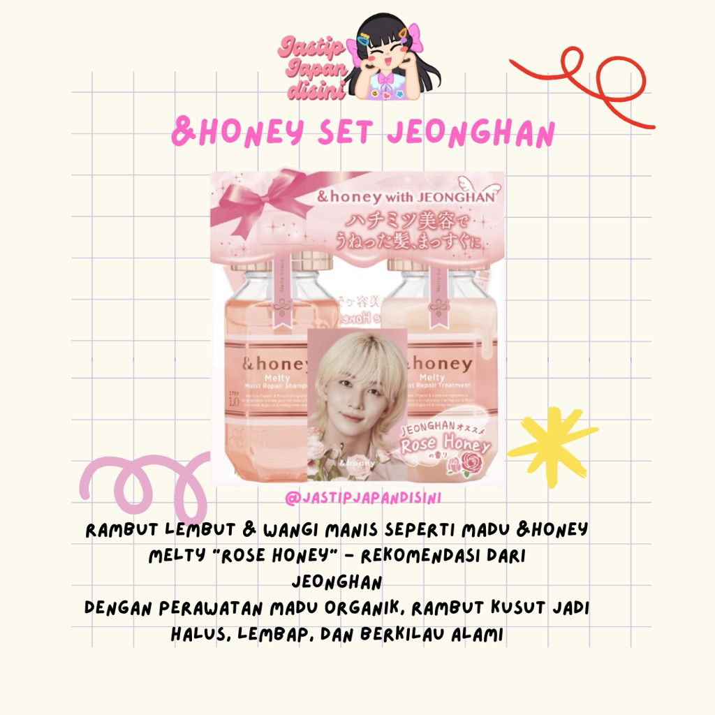 &HONEY SET JEONGHAN LIMITED JAPAN
