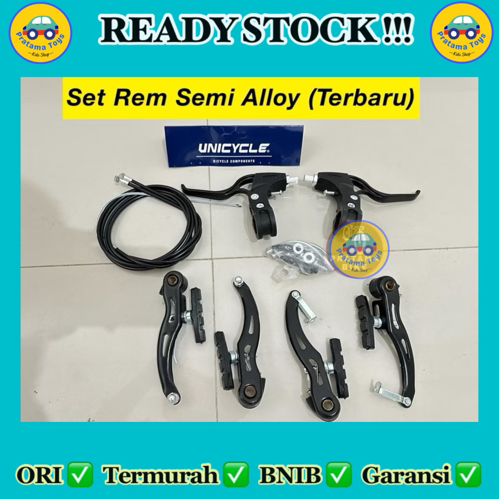 Set Rem V Brake Pivot Sepeda BMX MTB Federal Lipat Seli HANDEL REM SEMI ALLOY