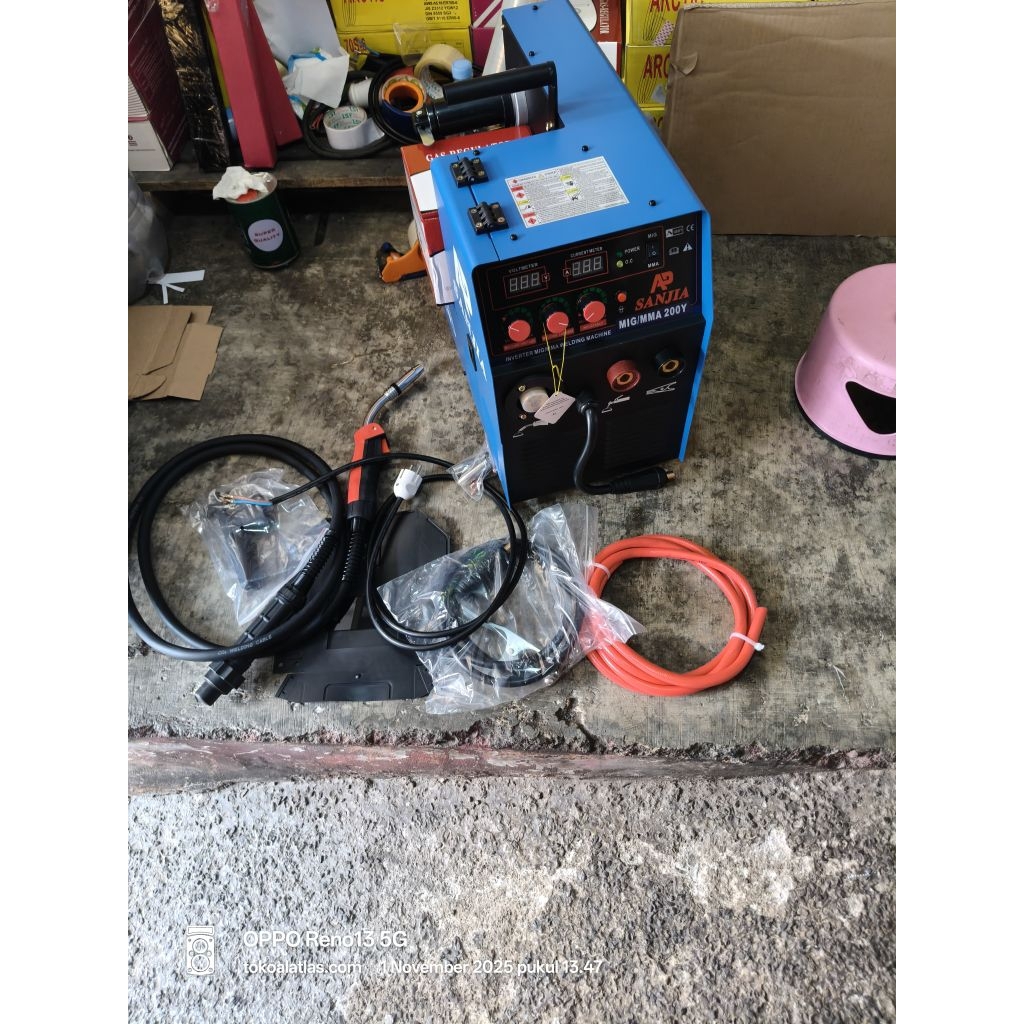 mesin las co2 mig 200y 1phase