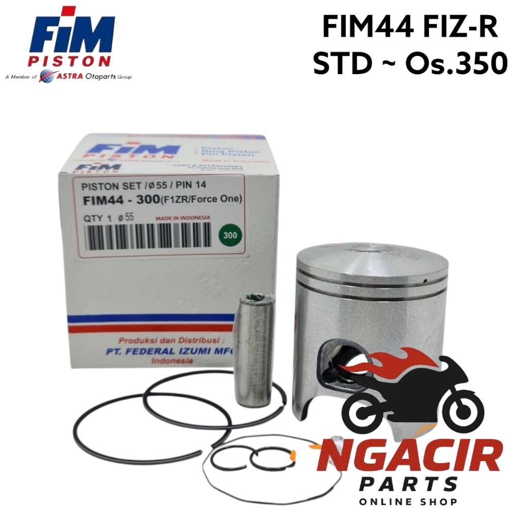 Piston Kit FIM FIM44 FIZR FIZ R Force One STD OS 25 50 75 100 125 150 175 200 225 250 300 350 Origin