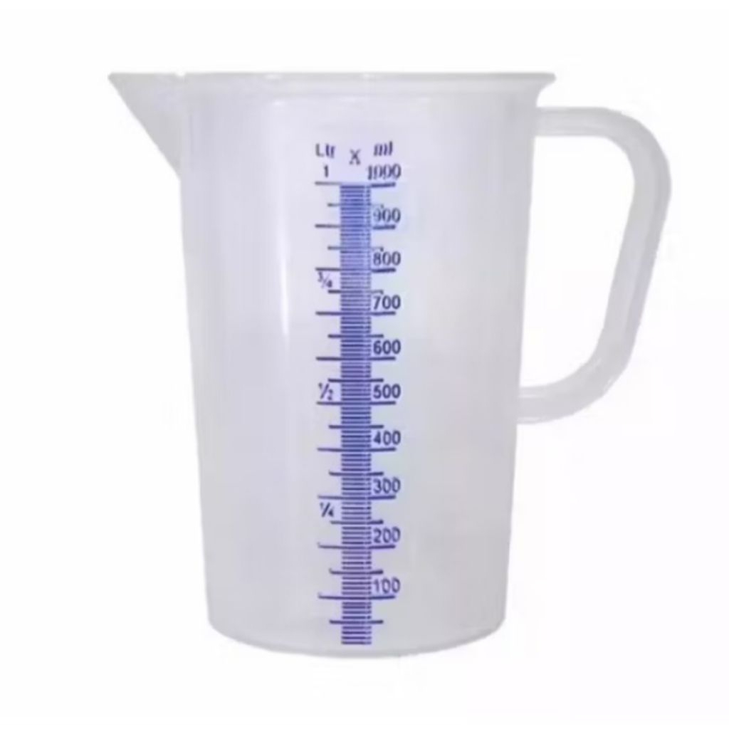 Gelas takar ukuran 1 liter /1000 ml / Gelas ukur alat takar