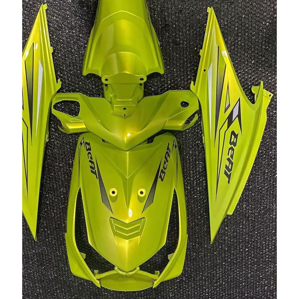 Cover Body Beat Karbu warna Hijau Lemon
