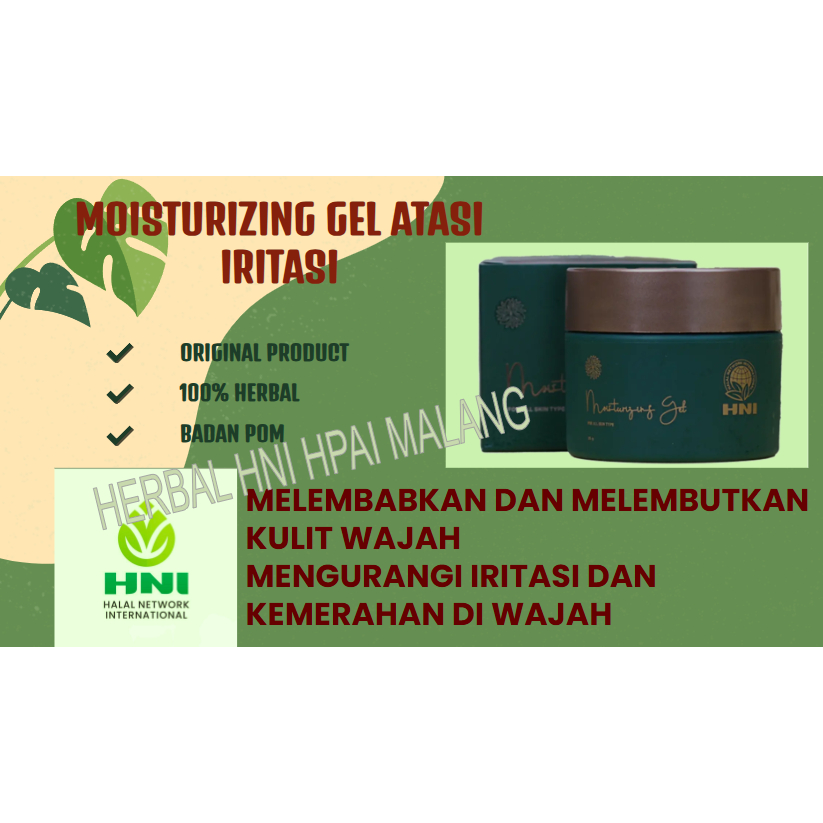 Moisturizing Gel Pelembab Wajah Glowing HPAI