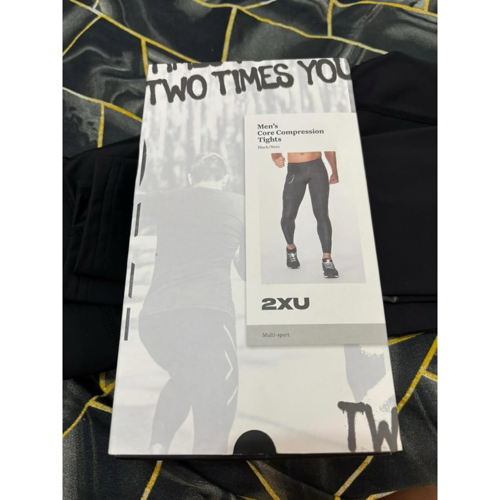 2XU Core Compression Tights Black Nero