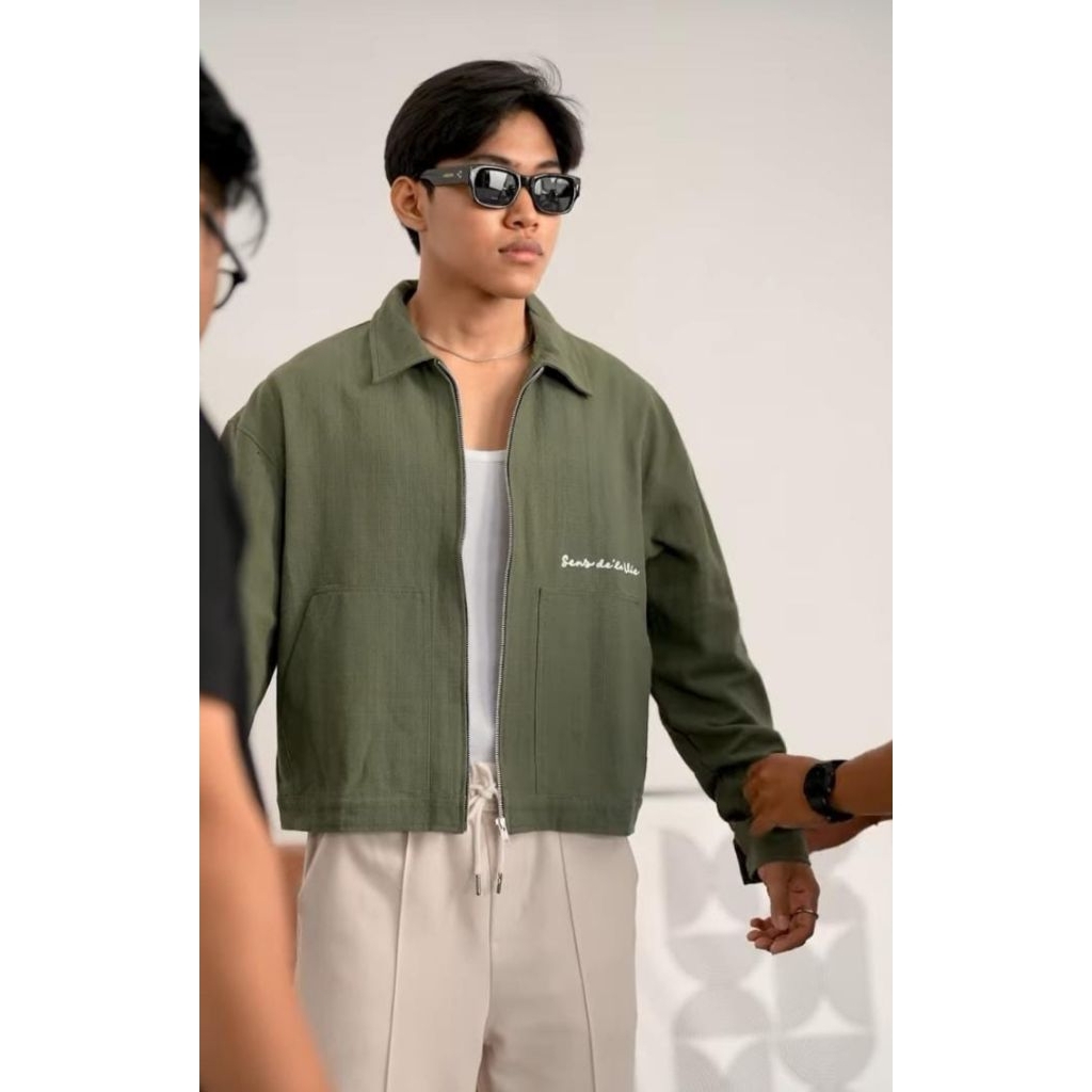 JaketPriaBoxyOvershirt