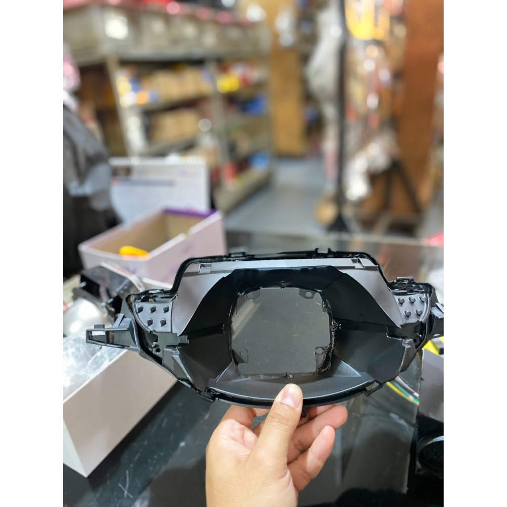 Retrofit biled 2.5inch supra x 125 karbu old free box belakang