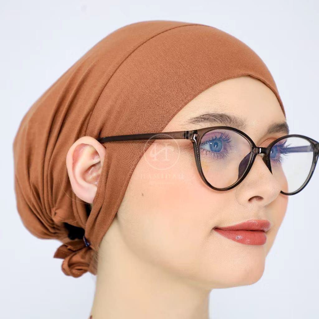 Shamira Ciput Anti Budeg Lubang Telinga Hijab Jersey Premium