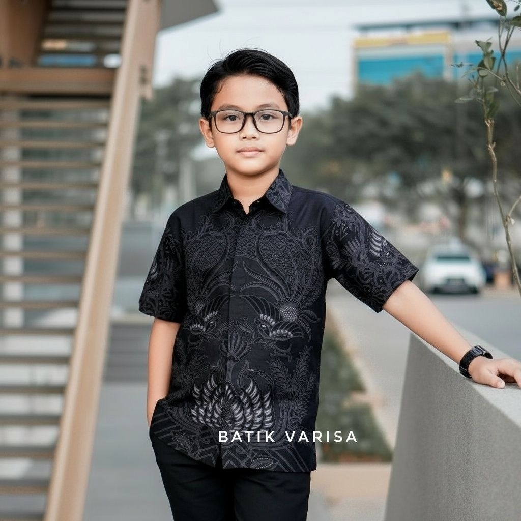 Batik anak cowok M L XL XXL Remaja  // Kemeja batik anak cowok Remaja // Baju batik anak dan Remaja 