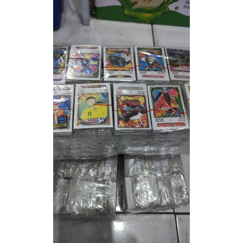 MAINAN KARTU TEPUK UMBUL KWARTED KUALITAS BAGUS GAMBAR RANDOM