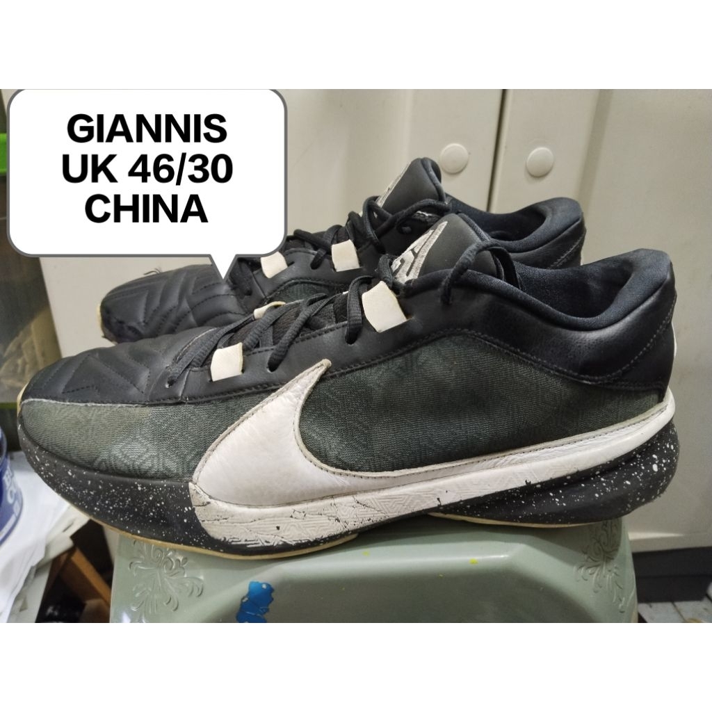 sepatu basket giannis size 46