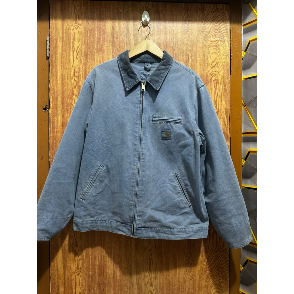 detroit carhart storm blue faded