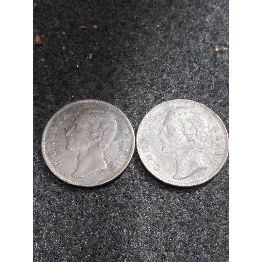 koin c .brooke rajah asli temuan